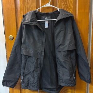 Champion Black Wind/ Rain Jacket